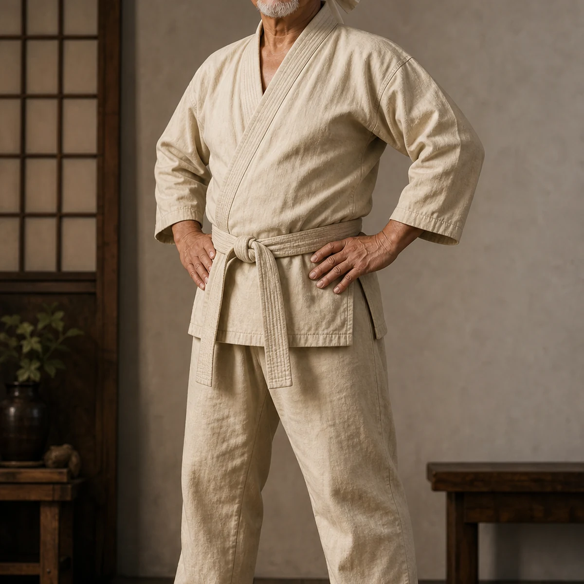 The Karate Kid Mr. Miyagi Costume